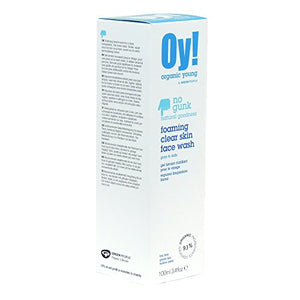 Oy! - Organic Young - Foaming Clear Skin Face Wash - 100ml (Case of 6)