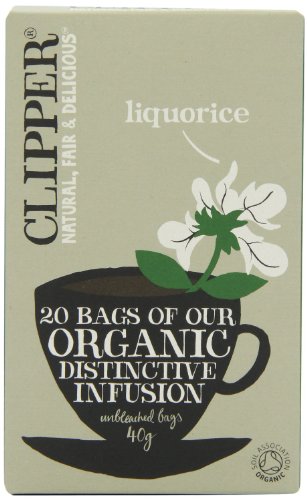 Clipper Organic Liquorice 20 Bag (PACK OF 3)