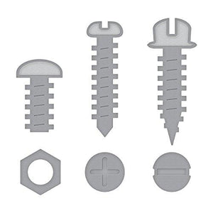 Spellbinders D-Lites Bolts & Nuts Etched/Wafer Thin Dies