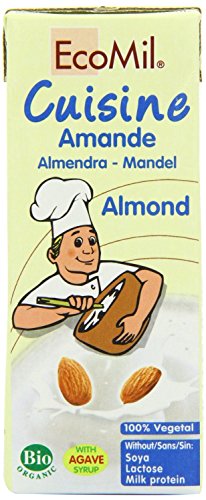 Ecomil Organic Cuisine Chef Almond Cream 200ml (Pack of 12)