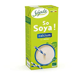 Sojade Organic SOYA Milk with Calcium and Apple Juice 1 Litre