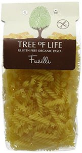 Tree of Life Organic Gluten Free Fusilli Pasta 500g (Pack of 4)