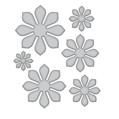 Spellbinders Shapeabilities Succulent and Mum Flower Etched/Wafer Thin Dies