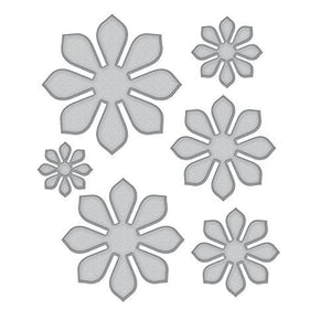 Spellbinders Shapeabilities Succulent and Mum Flower Etched/Wafer Thin Dies