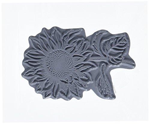 Stampendous Cling Rubber Stamp, 5.5 by 4.5-Inch, Sunflower