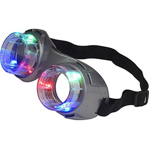 smiffy' s-alien Goggles, Light Up, Unisex-adult, sm27799, One Size
