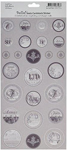Ruby Rock-It Year in Review Cardstock Stickers, Seals