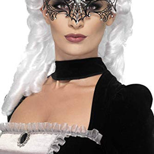 Smiffys Black Widow Web Eyemask