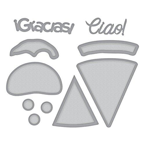 Spellbinders Die D-Lites Party Food Etched/Wafer Thin