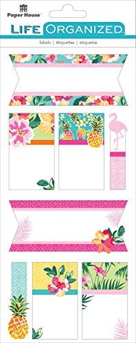 PAPER HOUSE Embrace Today Life Organized Label Stickers