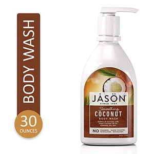Jason Natural Care Smoothing Coconut Body Wash, 887 ml