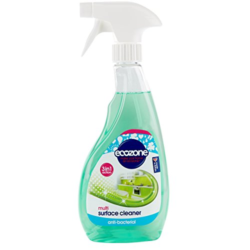 Ecozone Anti-Bacterial and Anti-Viral Multi-Surface Cleaner 500 ml (Pack of 3)