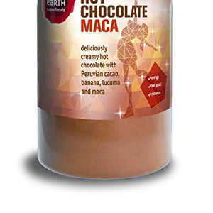 Of The Earth Superfoods Organic Naturally Hot Chocolate with Maca 180g (Pack of 3)