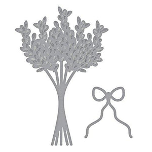 Spellbinders Die D-Lites Lavender Bunch Etched/Wafer Thin Dies