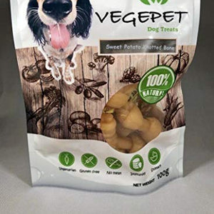 Sweet Potato Knotted Bone-Good For Digestion 100G Vegepet