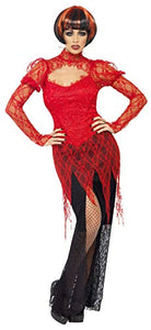 Smiffys Lace Vampiress Costume with Dress - Medium