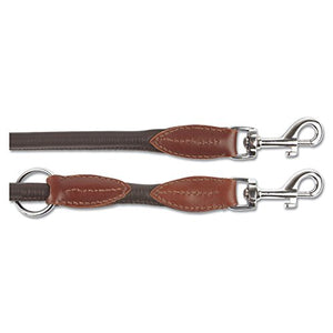 Ancol Vintage Deluxe Round Leather Training Lead 2m