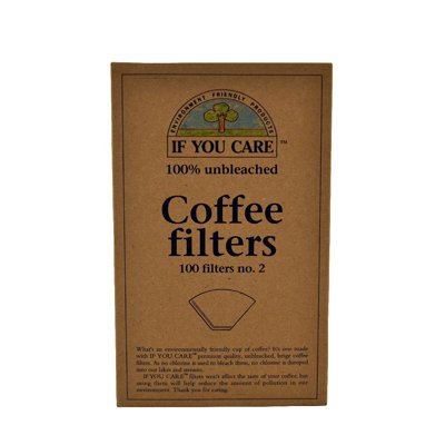 If You Care Coffee Filter #2 Cone Brown 100 Ct