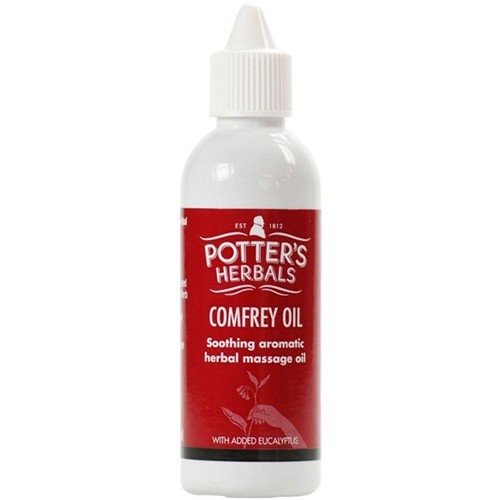 Potters | Comfrey Oil With Eucalyptus | 4 x 75ml