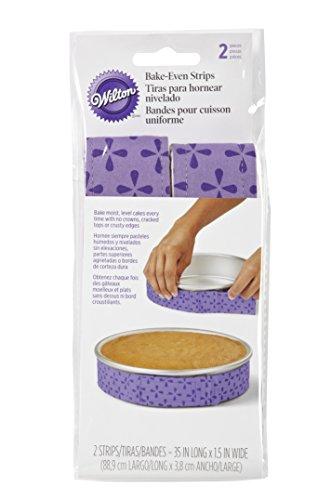 Wilton Bake Even Cake Strips, 2-Piece