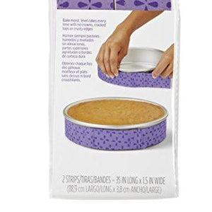 Wilton Bake Even Cake Strips, 2-Piece