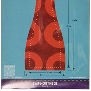 Sizzix Bigz Die Bottle, 5-7/8 Height Finished