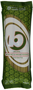 King Soba Org Brown Rice Wakame Noodles 250g (Pack of 2)