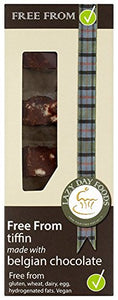 Lazy Day Foods Free From Belgian Dark Chocolate Tiffin 150 g (Pack of 3)