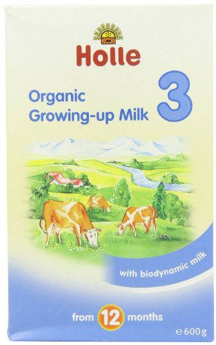 Holle Organic Growing Up Milk 3 600g (Pack of 5)
