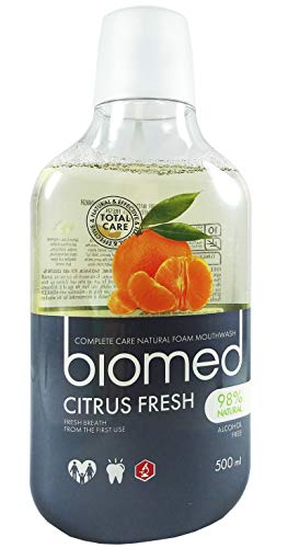 SPLAT Biomed Citrus Fresh Mouthwash, 500 ml