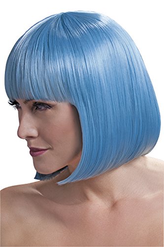 Fever Women's Elise Wig, One Size, Pastel Blue