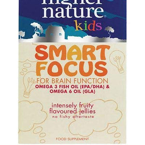 Higher Nature Kids Smart Focus Jellies - Pack of 27
