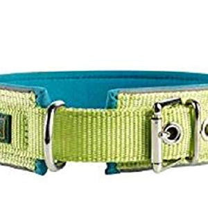 Collar Neoprene Reflect 60, 49-56 Cm, 45 Mm Nylon Light Green/Neoprene Petrol | Hunter