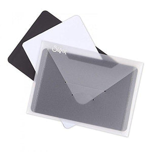 Sizzix Accessory - Plastic Envelopes, 5" x 6 7/8" w/Magnetic Sheets, 3 Pack