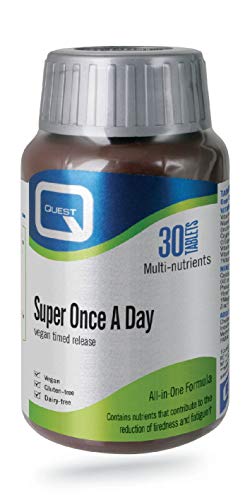 Quest Super Once A Day Vegan Timed Release 30 Tablets