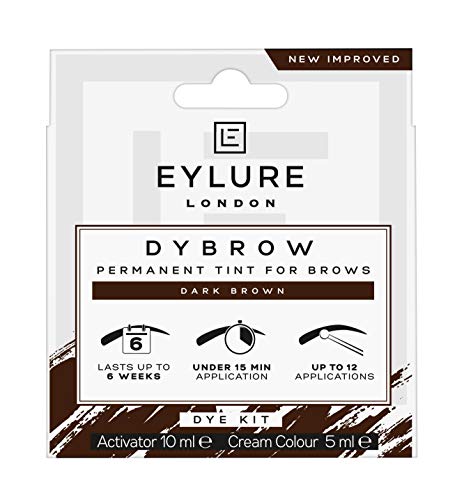 Eylure DYBROW Eyebrow Dye Kit, Dark Brown