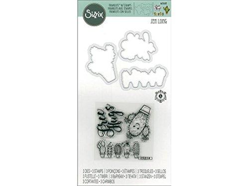 Sizzix Jlong Framelits Die/Stamp Sending Hugs JL Sendhug
