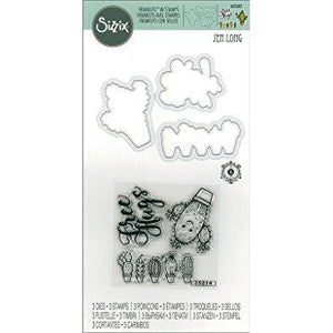 Sizzix Jlong Framelits Die/Stamp Sending Hugs JL Sendhug