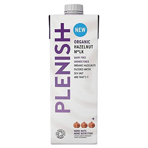 Plenish Organic Hazelnut Milk, 1 Litre