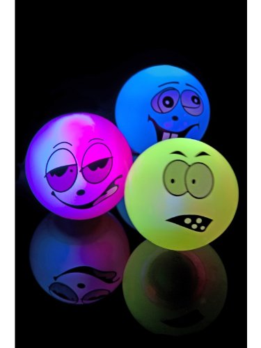 Smiffy's Scotland – Box of 12 Balls Faces Bright