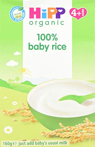 HIPP ORGANIC BABY FOOD Organic Baby Rice 160g (PACK OF 1)