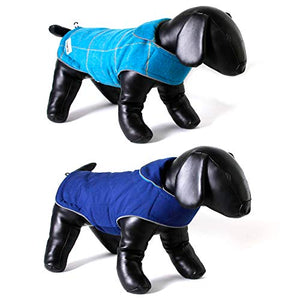 Tweed Combi Jacket Turquoise Medium| Doodlebone