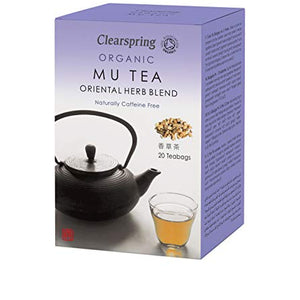 Clearspring Organic Mu Tea with Oriental Herb Blend Teabags, 100g