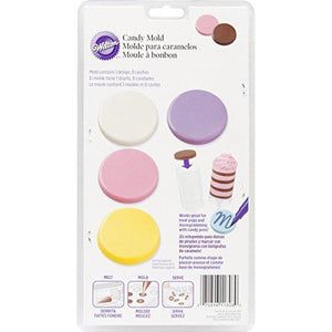 Wilton 2115-0008 Circle Plaque Candy Mold