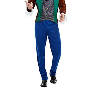 Smiffys 50729L Mad Hatter Costume, Men, Multi-Colour, L - Size 42"-44"