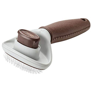 Slicker Brush Spa Self-Cleaning, Medium Brown/Grey  Pack Of 3 | Hunter