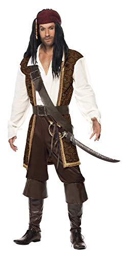Smiffys High Seas Pirate Costume - M - Size 38"-40"