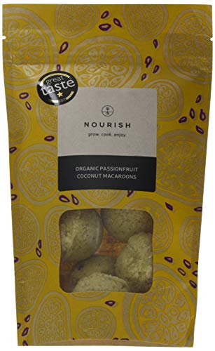 NOURISH GROWCOOKENJOY Passionfruit Coconut Macaroons 110g (PACK OF 1)