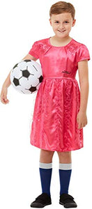 Smiffys 48756L Officially Licensed David Walliams The Boy in The Dress Deluxe Costume, Pink, L - Age 10-12 years