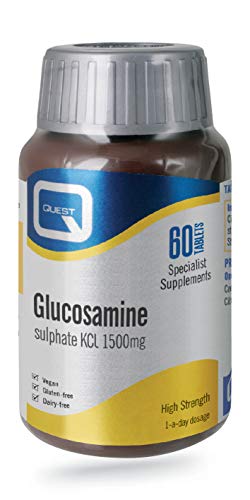 Quest Glucosamine Sulphate Kcl 1500mg - 60 Tablets